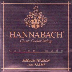 Hannabach 728MT stygos klasikinei gitarai