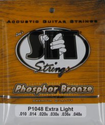 SIT P-1048 Phosphor Bronze stygos akustinei gitarai